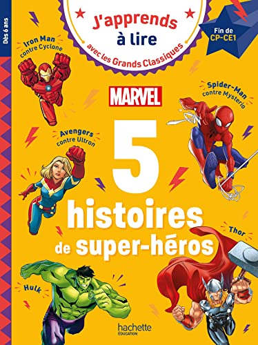 5 histoires de super-héros Marvel